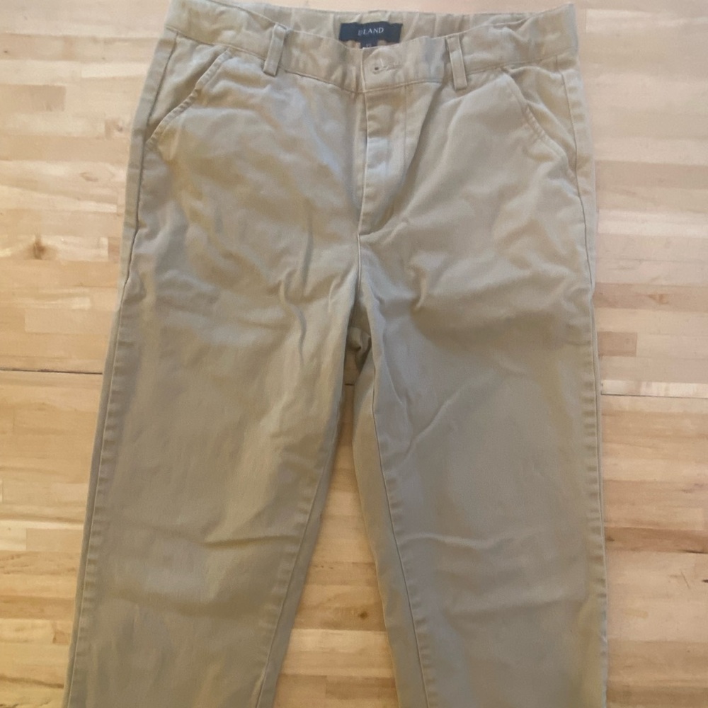 Eland boys khaki pants ts, size 12